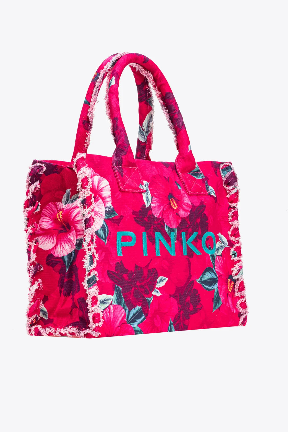 Borsa Shopper in Canvas Pinko / Fucsia - Ideal Moda