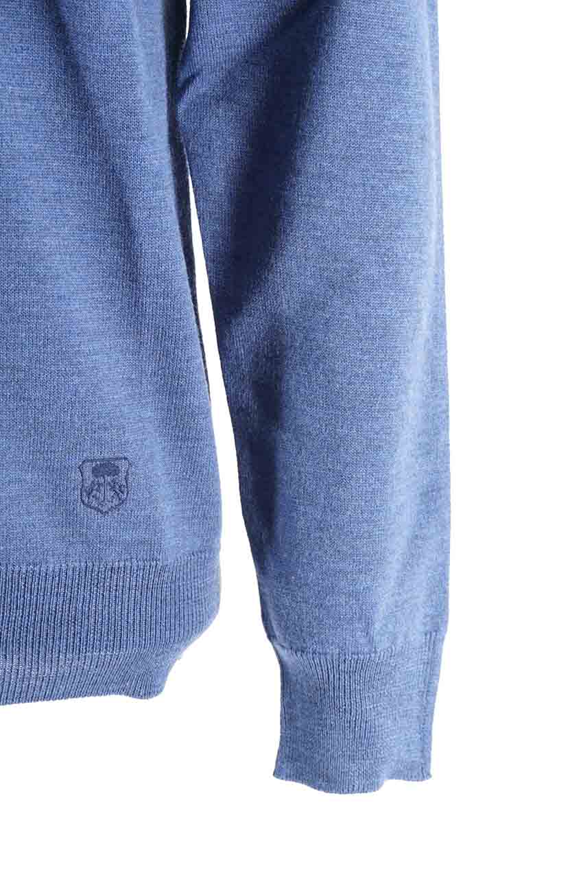 Maglia Corneliani Girocollo / Azzurro - Ideal Moda