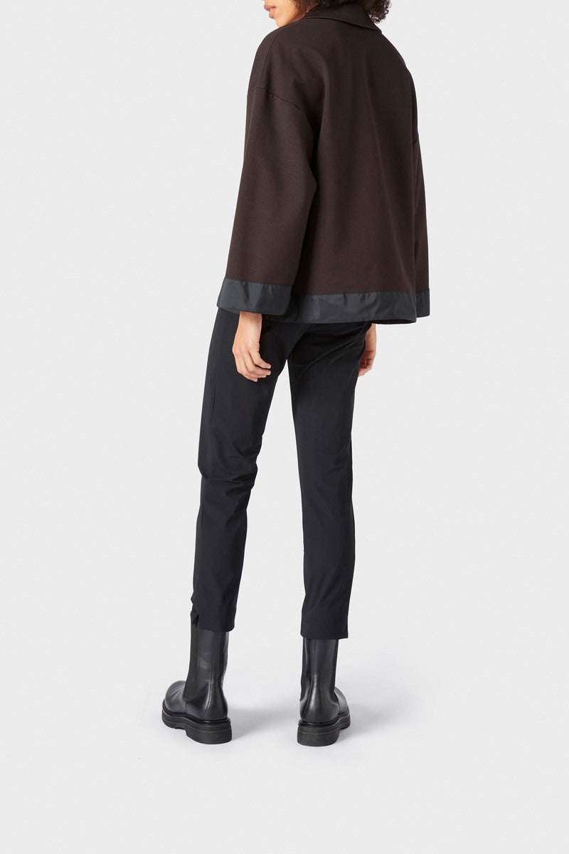 Blusa in Punto Milano Liviana Conti / Marrone - Ideal Moda