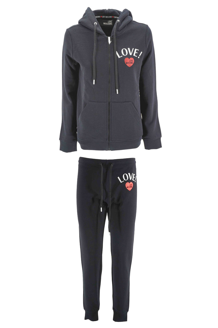 Tuta Love Moschino / Nero - Ideal Moda