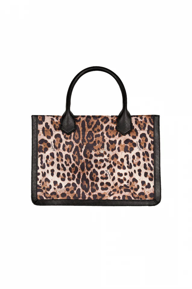 Borsa in Ciniglia con Logo Frontale 4Giveness / Multicolor - Ideal Moda