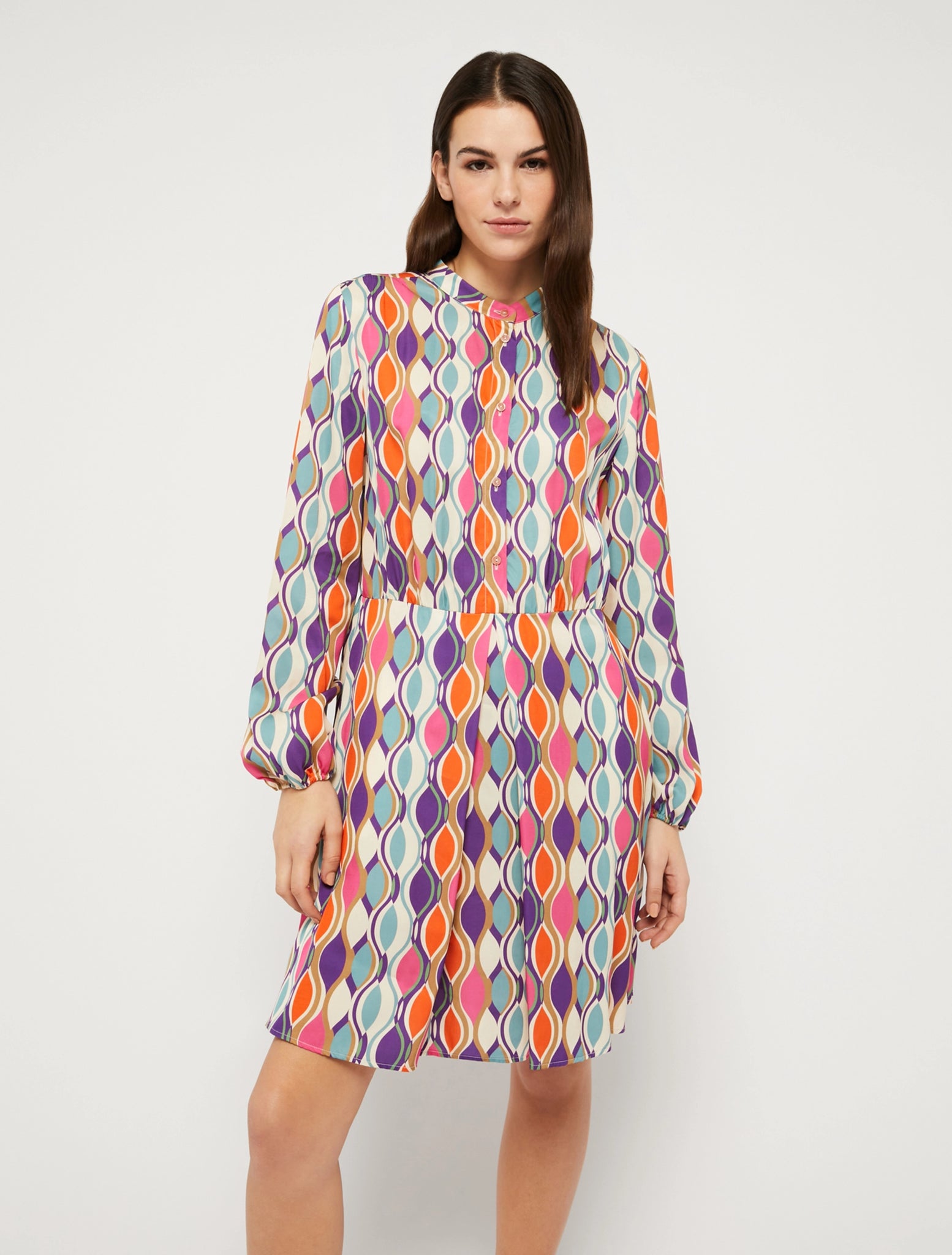 Abito a Fantasia PennyBlack / Multicolor - Ideal Moda