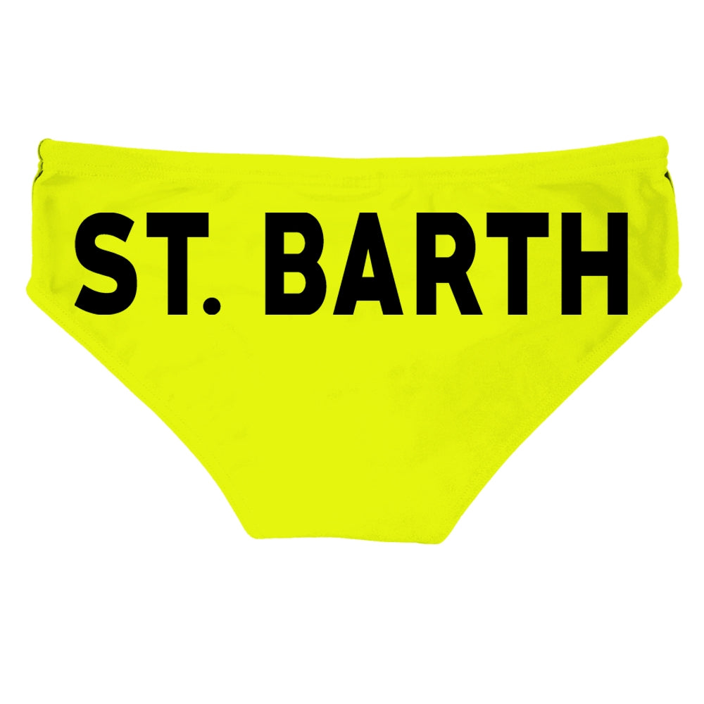 Costume Slip in Lycra / Giallo - Ideal Moda