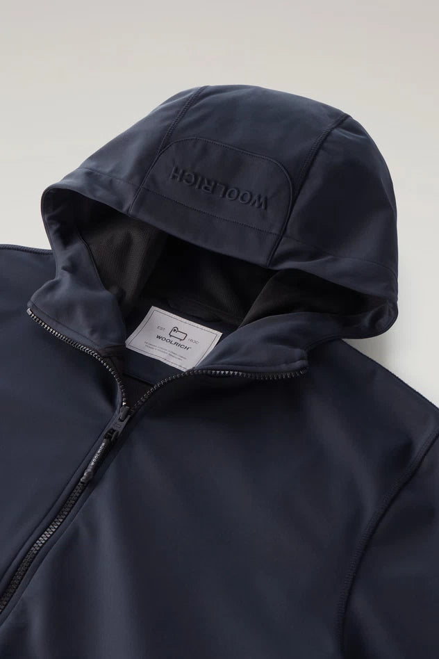 Giacca a Vento in Nylon Woolrich / Blu - Ideal Moda