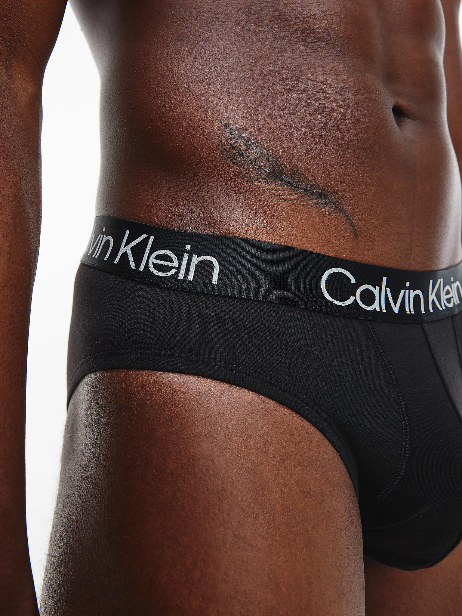 Slip Calvin Klein 3 Pack / Nero - Ideal Moda