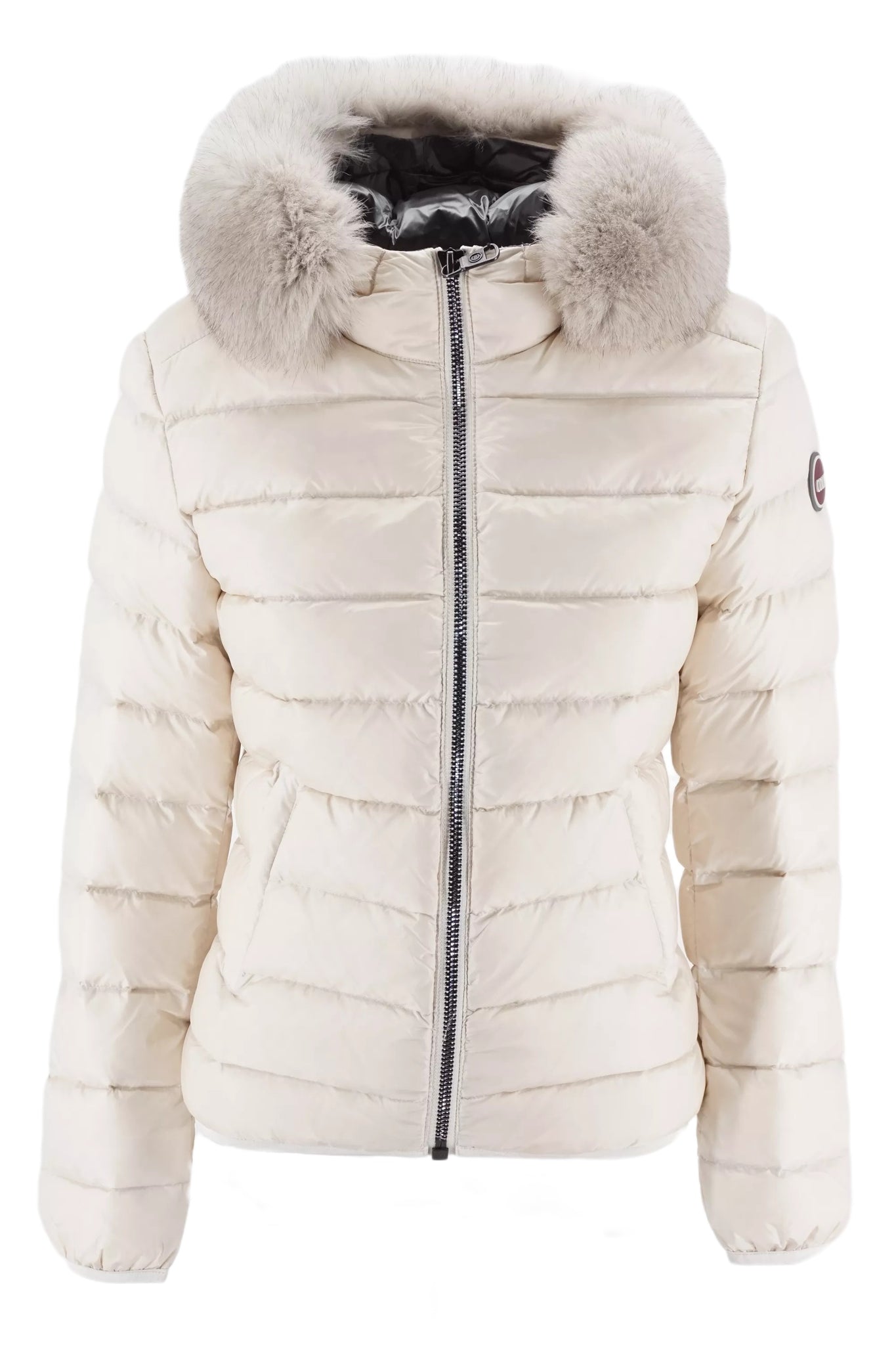 Piumino Bianco Giubbino Colmar Bianco Piumino Con Cappuccio E