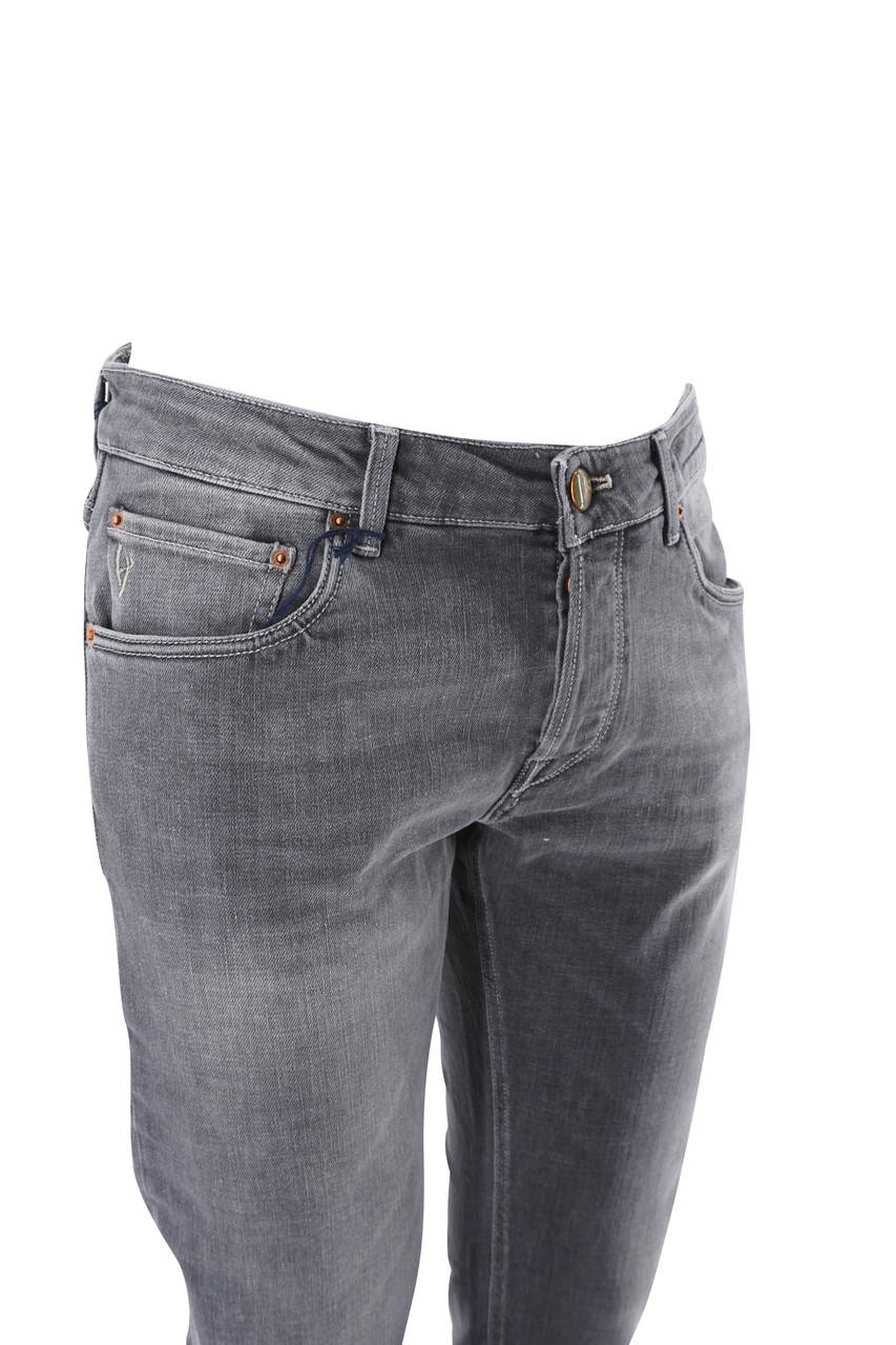 Jeans Hand Picked Regular Fit / Grigio - Ideal Moda