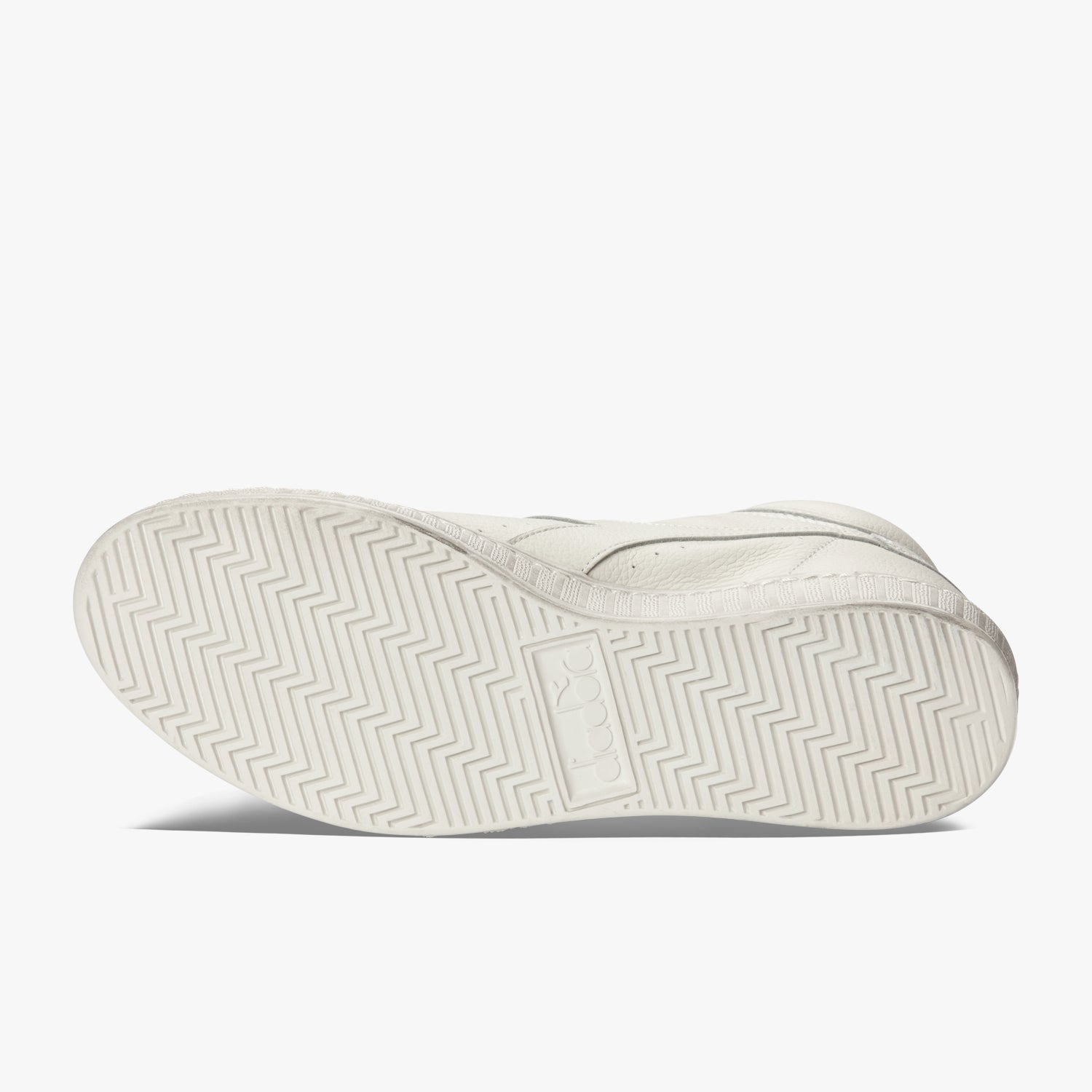 Game L High Waxed Scarpa sportiva / Bianco - Ideal Moda