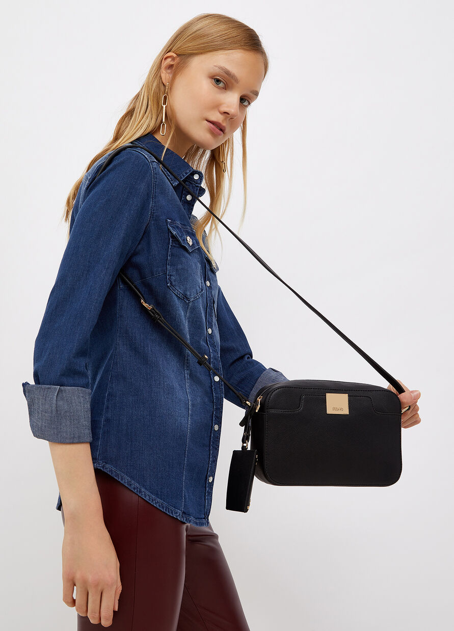 Borsa Liu Jo a Tracolla / Nero - Ideal Moda
