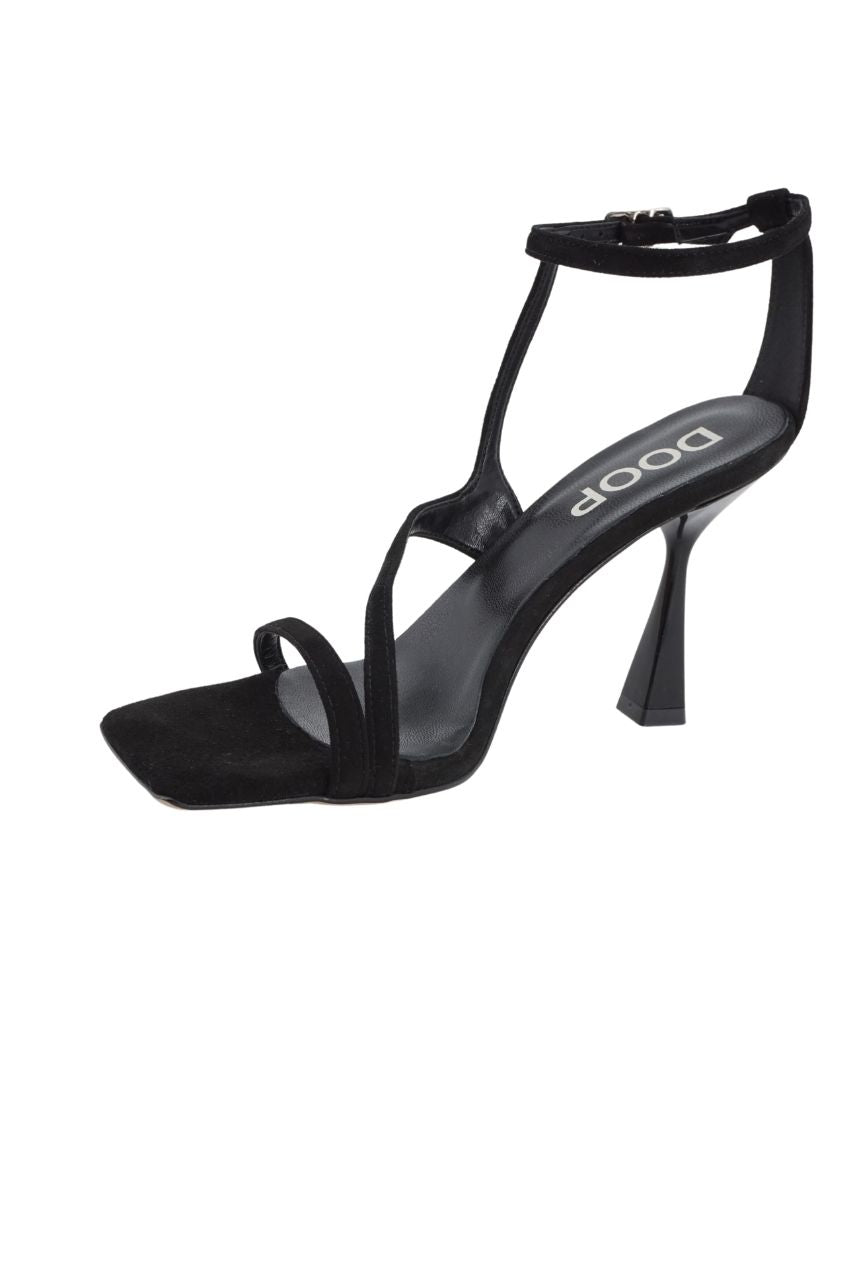 Sandalo Doop in Camoscio / Nero - Ideal Moda