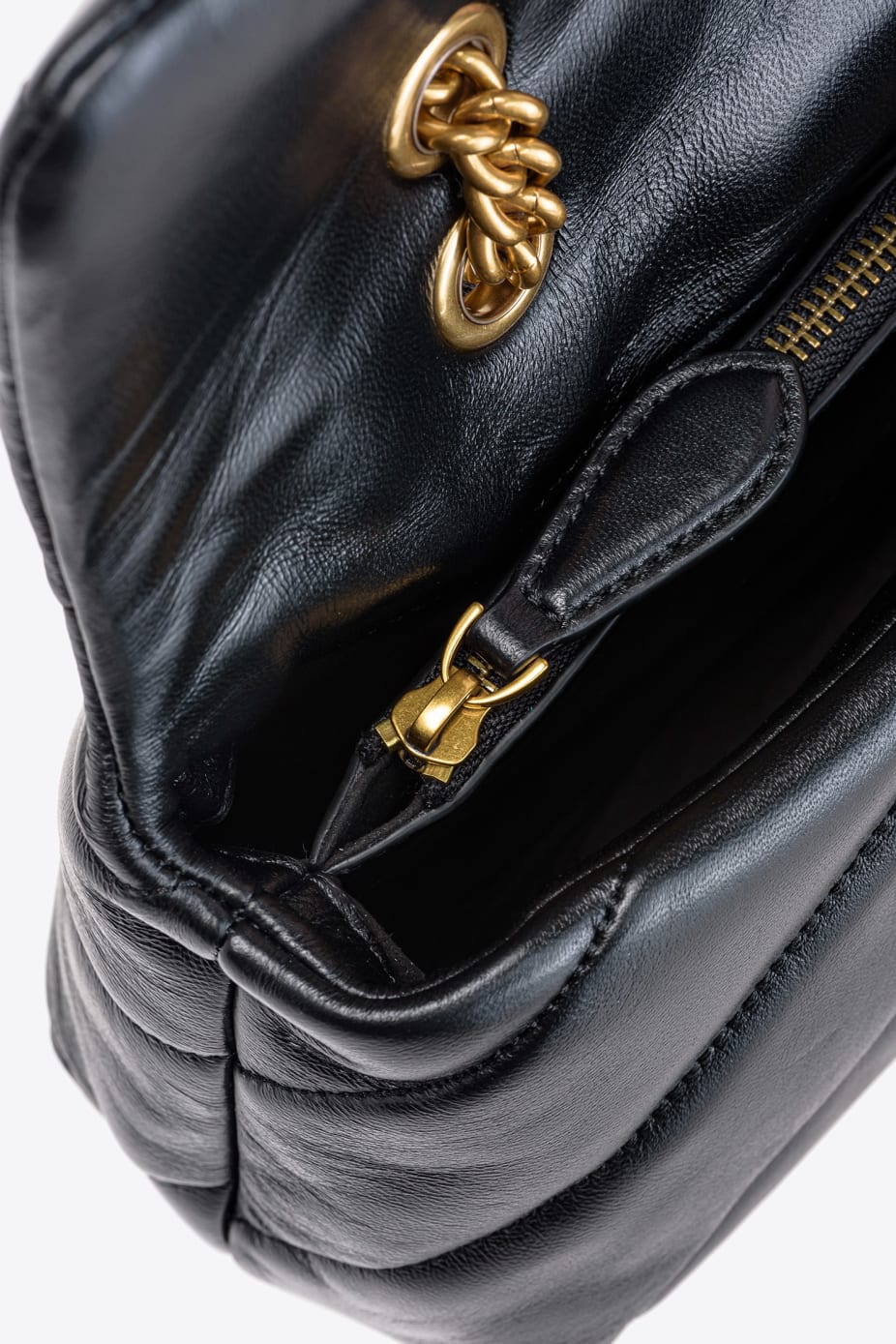 Borsa Pinko Classic Love Bag Puff Baguette / Nero - Ideal Moda