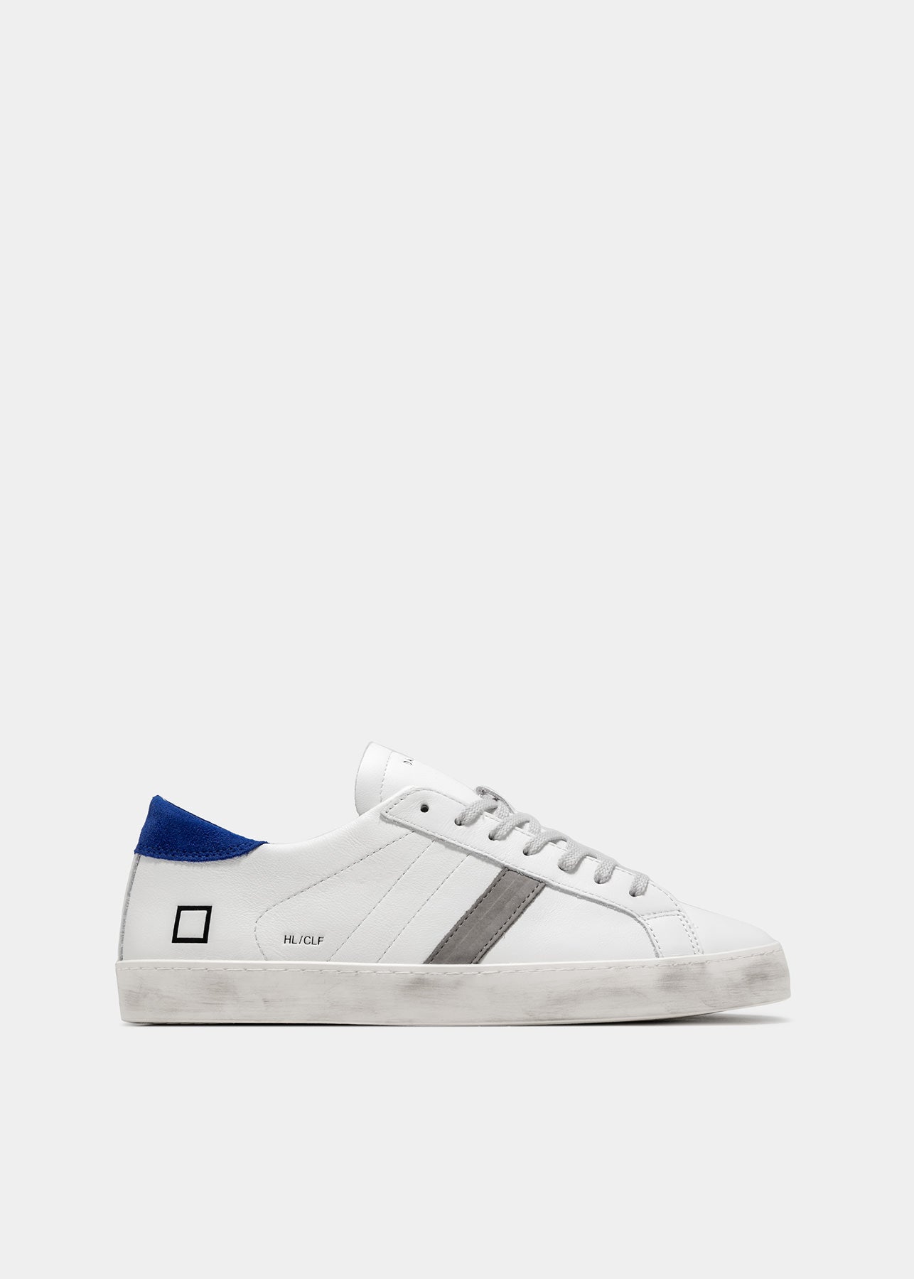 Sneaker DATE Hill Low Calf / Bianco - Ideal Moda