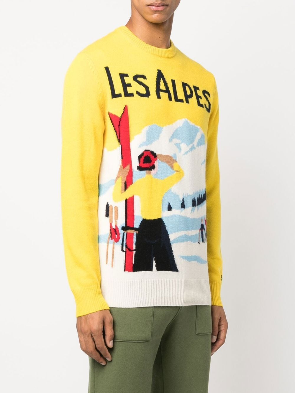 Maglia con Stampa Mc2 Saint Barth / Giallo - Ideal Moda