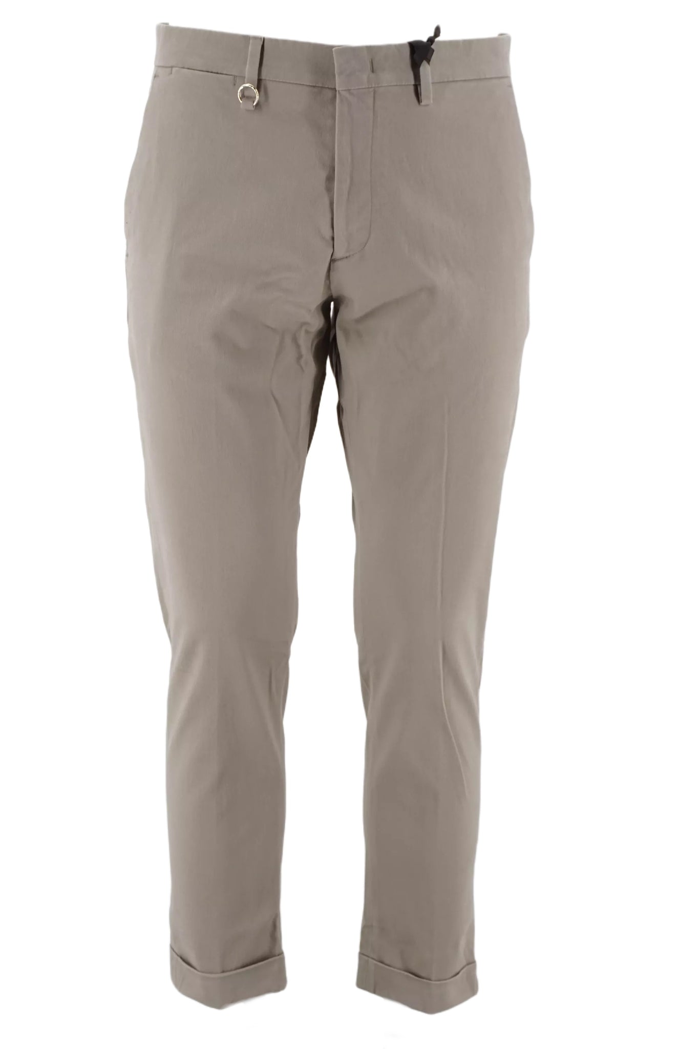 Pantalone con Una Pence Golden Craft / Beige - Ideal Moda