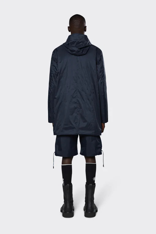 Giubbino Padded Nylon Coat Rains / Blu - Ideal Moda