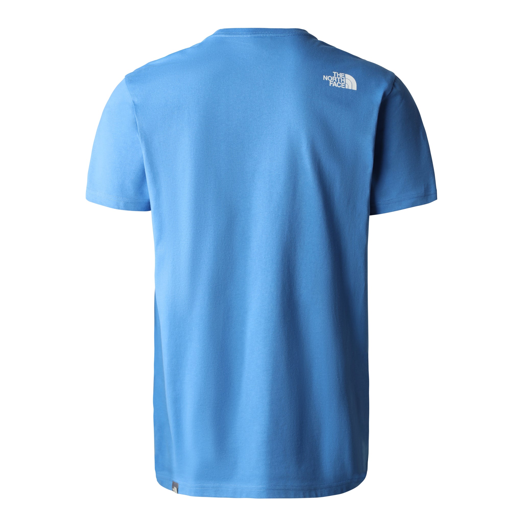T-Shirt Woodcut Dome con Logo The North Face / Azzurro - Ideal Moda