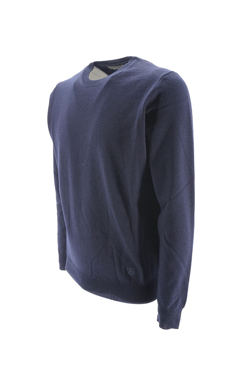 Maglia Corneliani Girocollo / Blu - Ideal Moda