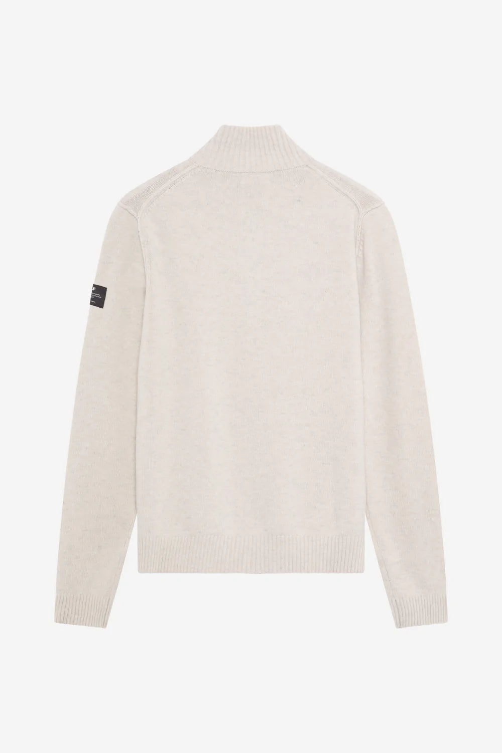 Maglia con Zip Ecoalf / Beige - Ideal Moda