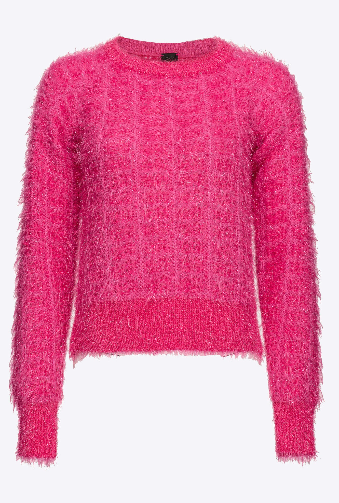 Pullover in Misto Alpaca Pinko / Fucsia - Ideal Moda
