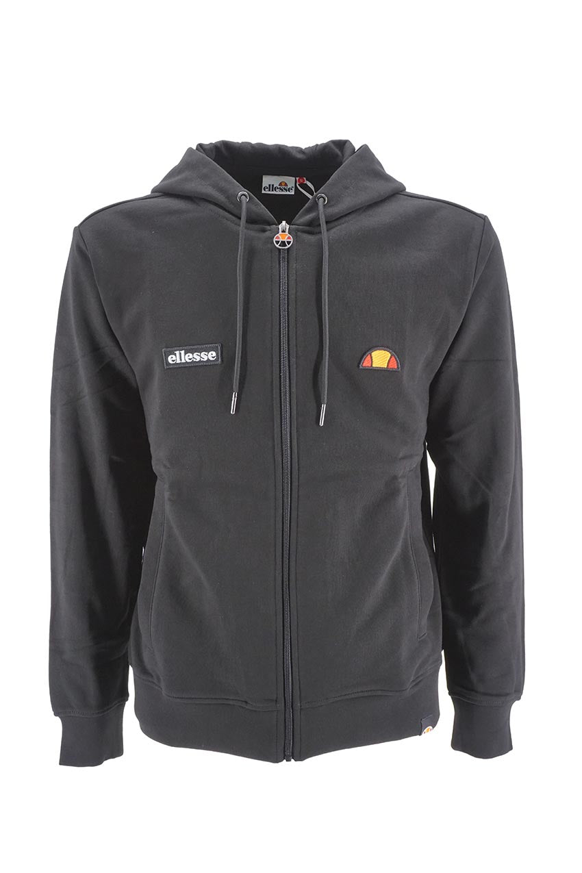 Felpa Ellesse Fullzip / Nero - Ideal Moda