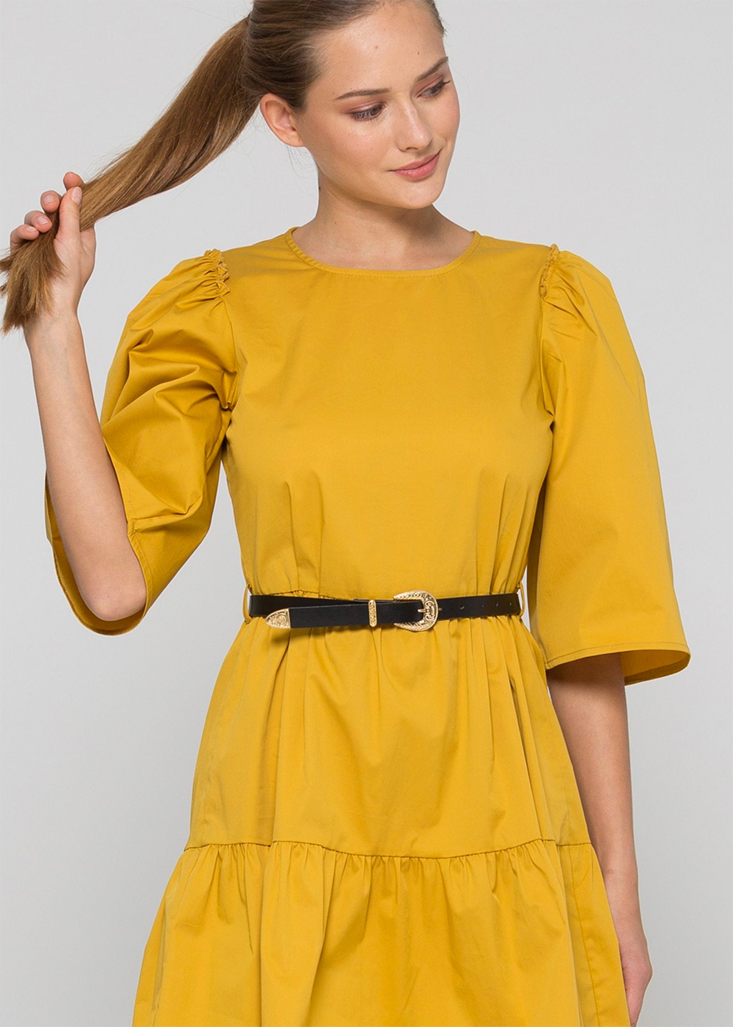 Abito nandini / Giallo - Ideal Moda