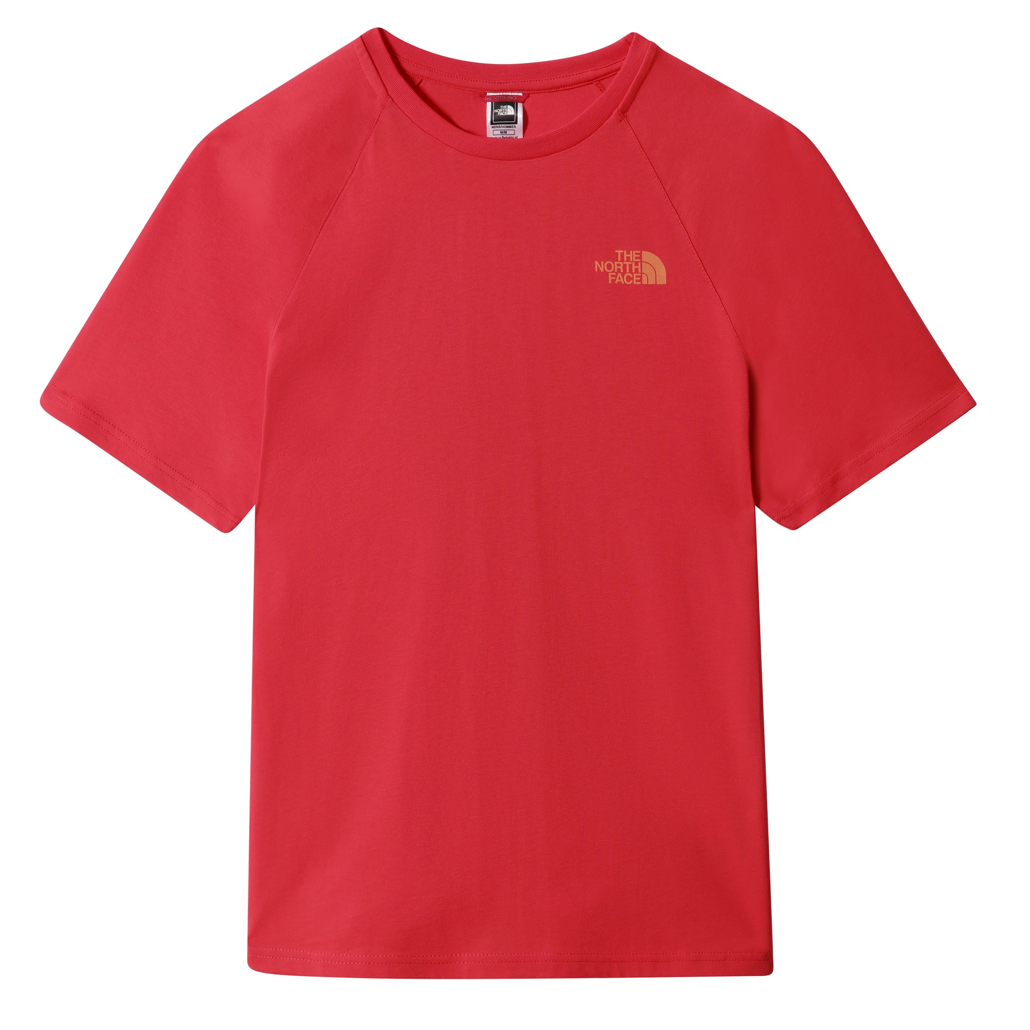 T-Shirt The North Face con Stampa sul Retro / Rosso - Ideal Moda