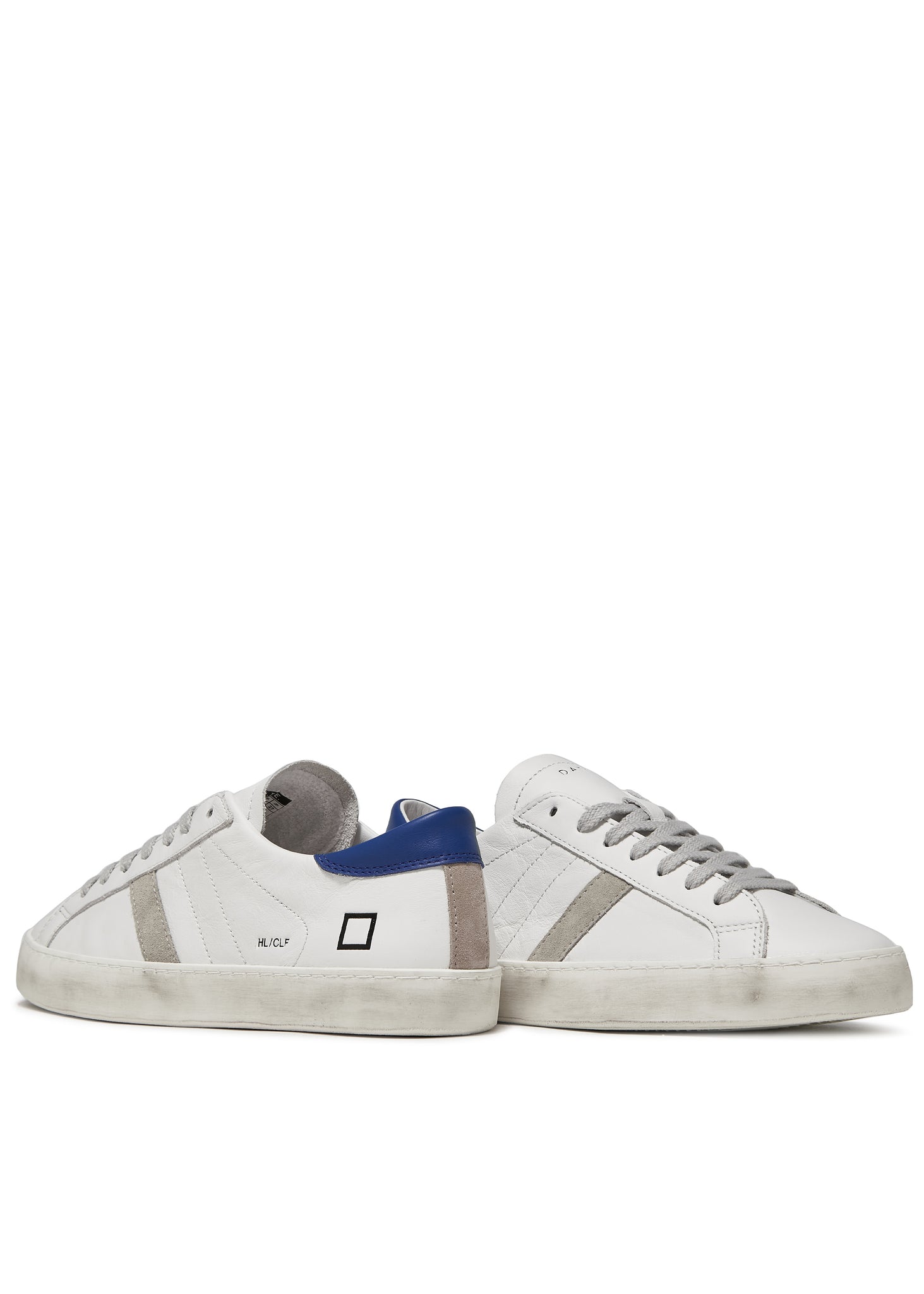 Sneaker Hill Low Calf DATE / Bianco - Ideal Moda