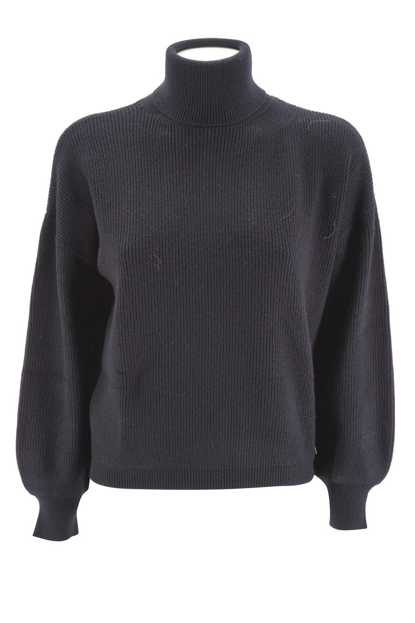 Maglia Kocca collo alto / Nero - Ideal Moda