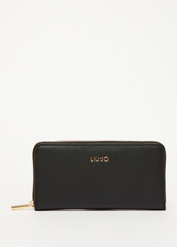 Portafoglio con Logo Liu Jo / Nero - Ideal Moda