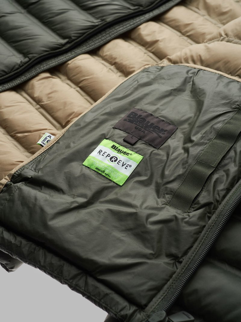 Giubbino Termosaldato Blauer / Verde - Ideal Moda
