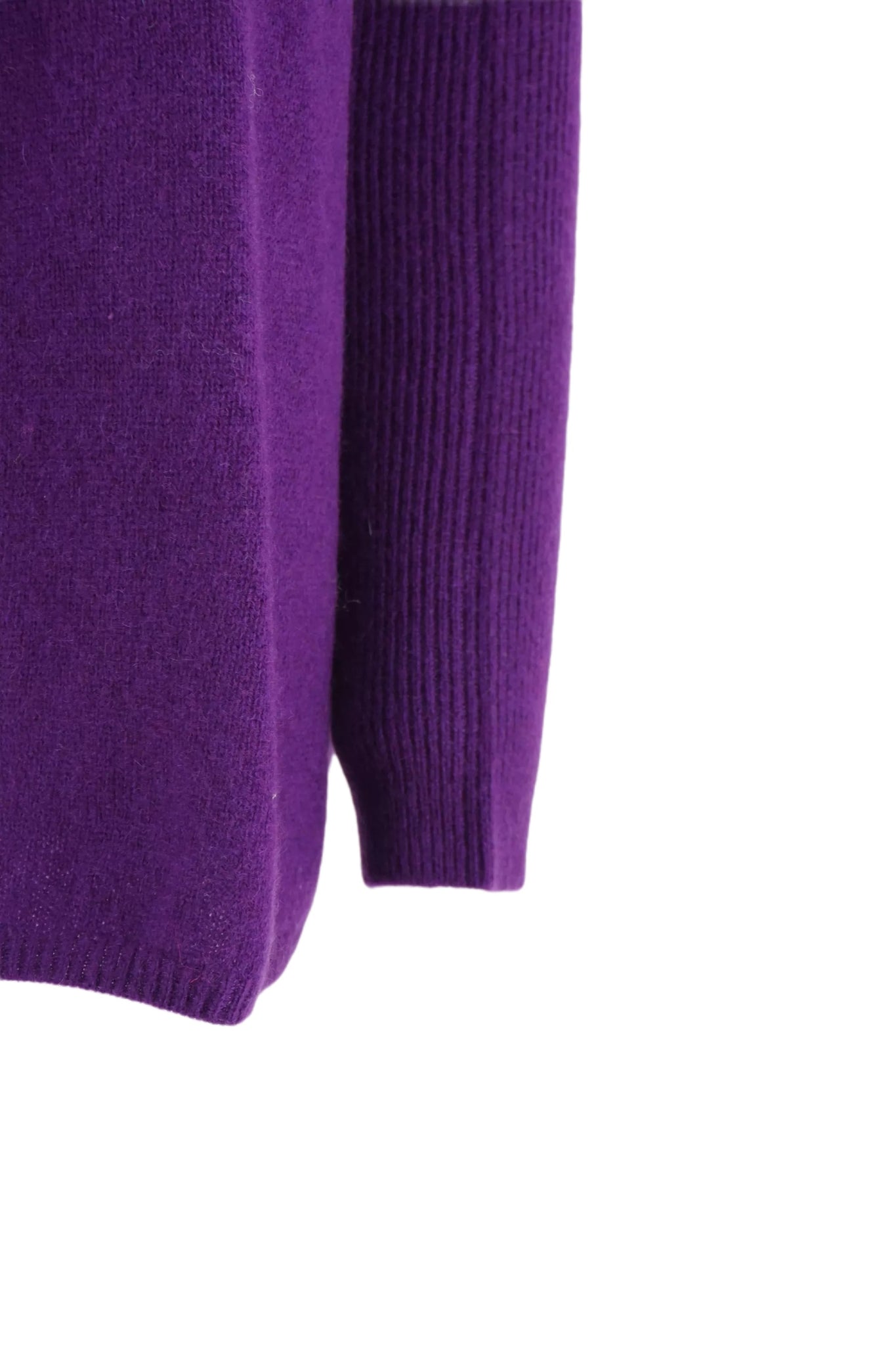 Maglia Oversize in Cashmere / Viola - Ideal Moda