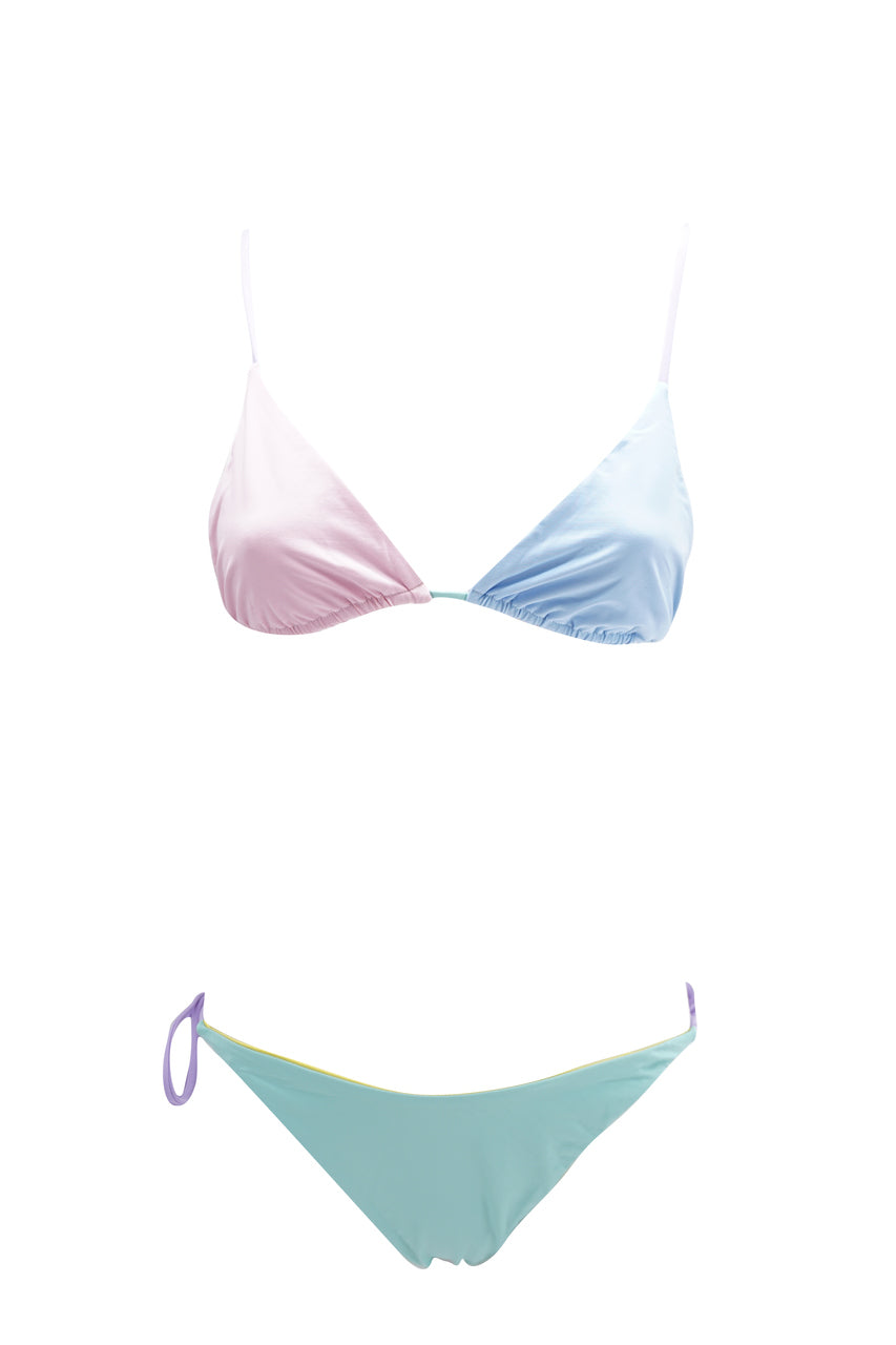 Bikini a Triangolo / Multicolor - Ideal Moda