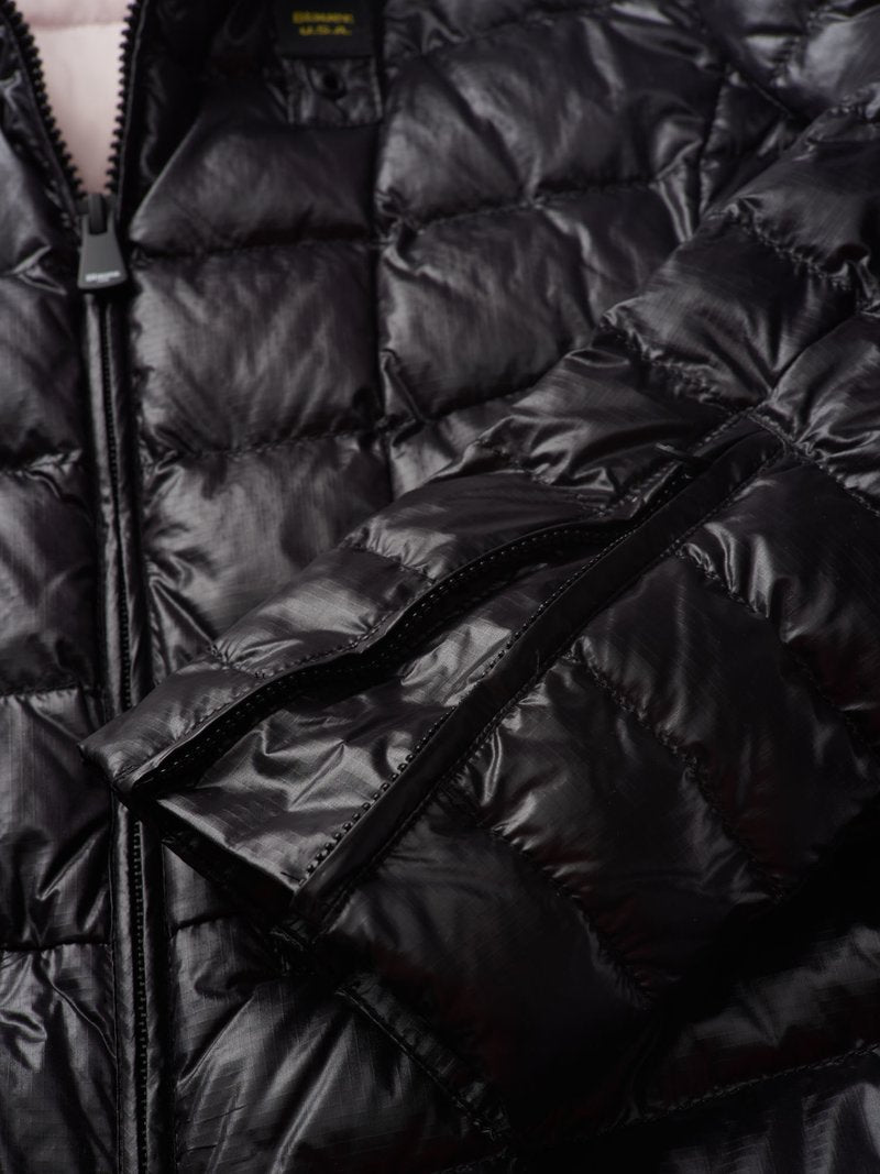 Piumino da Donna con Logo Blauer / Nero - Ideal Moda