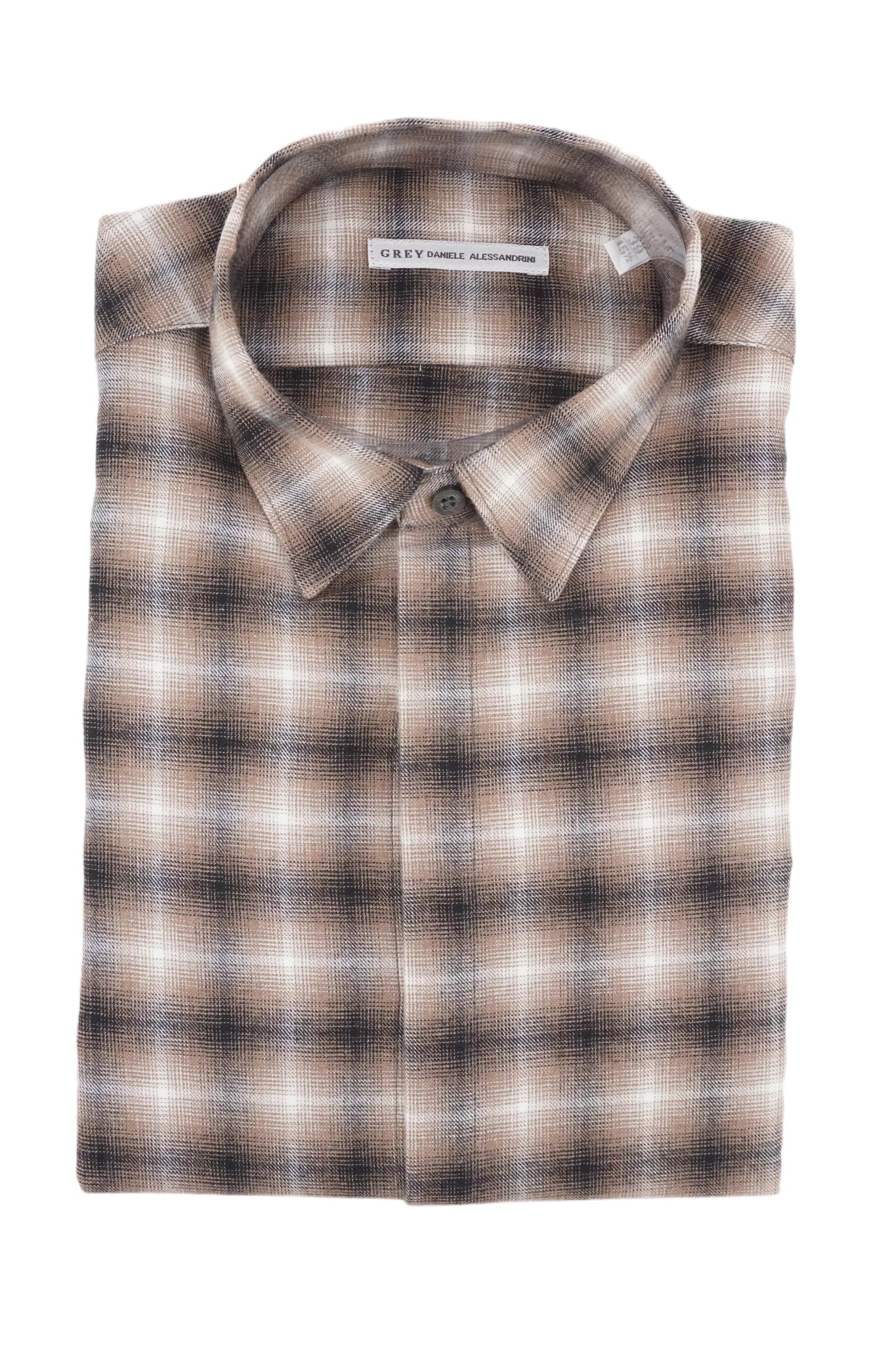 Camicia con Fantasia Daniele Alessandrini / Beige - Ideal Moda