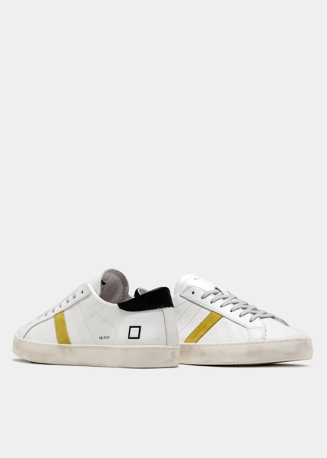 Sneaker DATE Hill Low Calf / Bianco - Ideal Moda