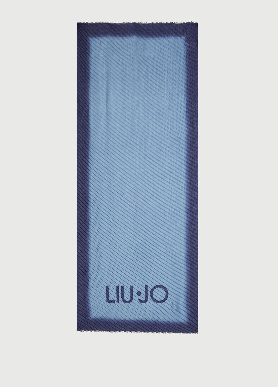 Stola in Tessuto Liu Jo / Azzurro - Ideal Moda