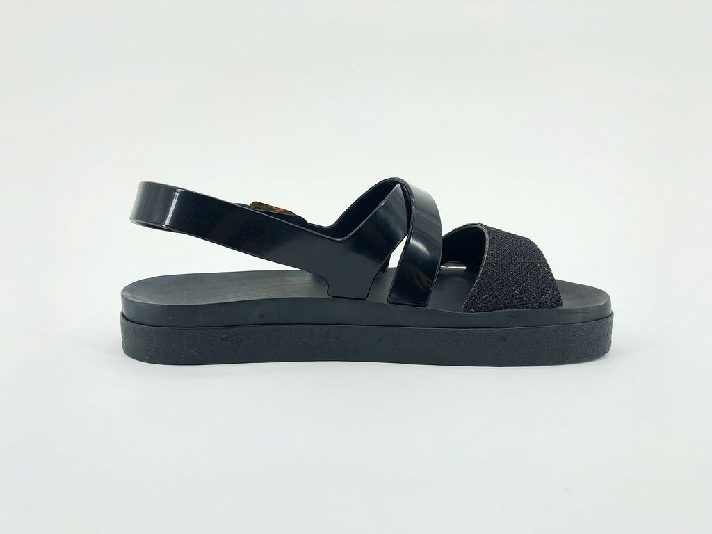 Sandalo Sensi / Nero - Ideal Moda