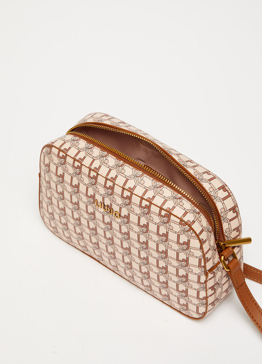 Borsa a Tracolla con Logo Liu Jo / Cuoio - Ideal Moda