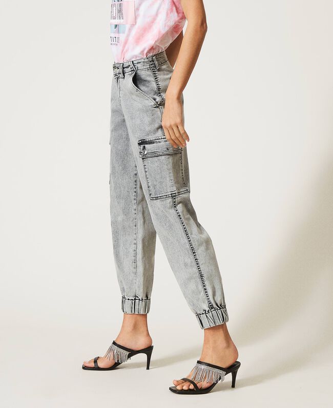 Jeans cargo con tasche / Jeans - Ideal Moda