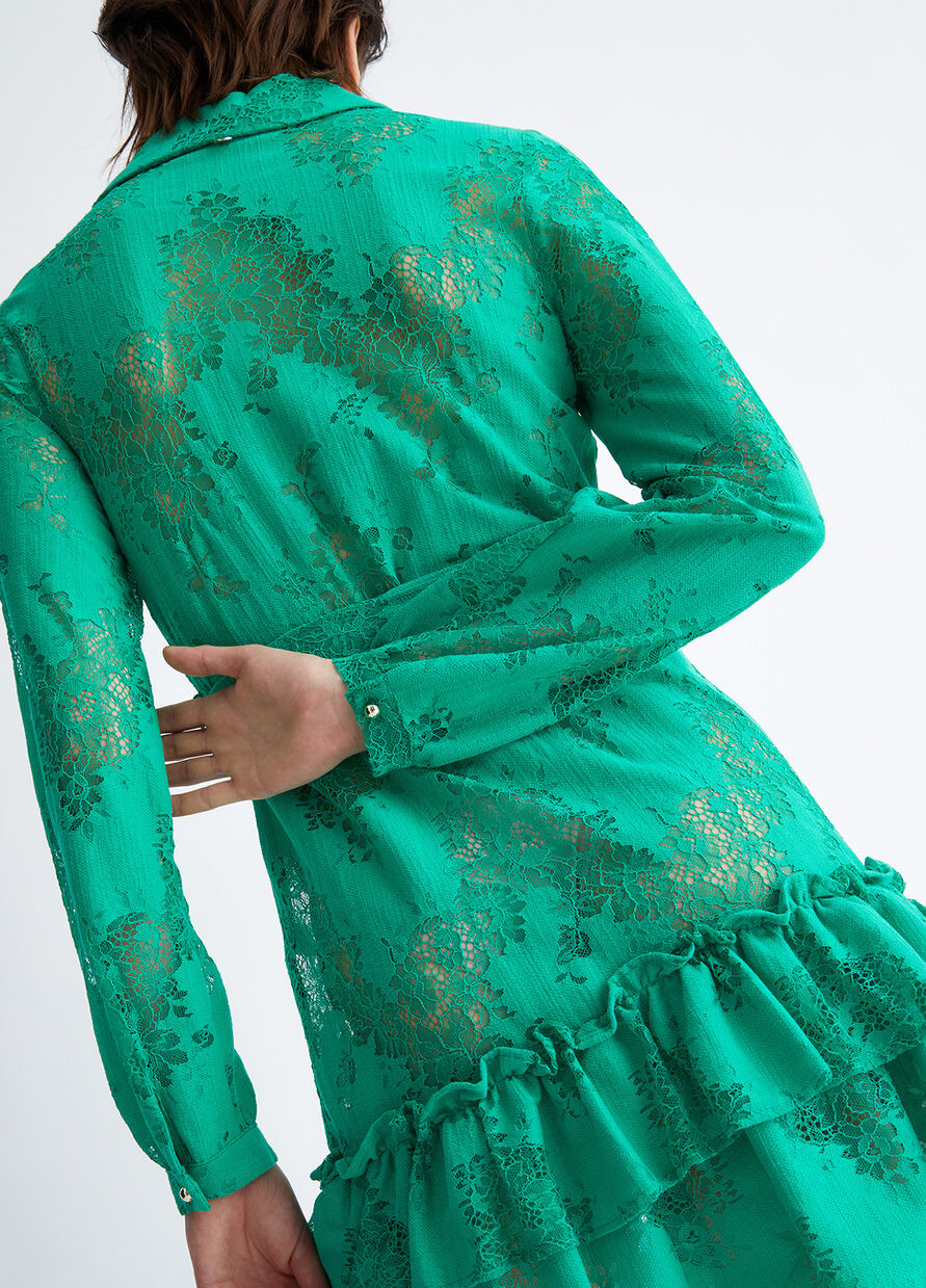 Abito Chemisier Liu Jo / Verde - Ideal Moda
