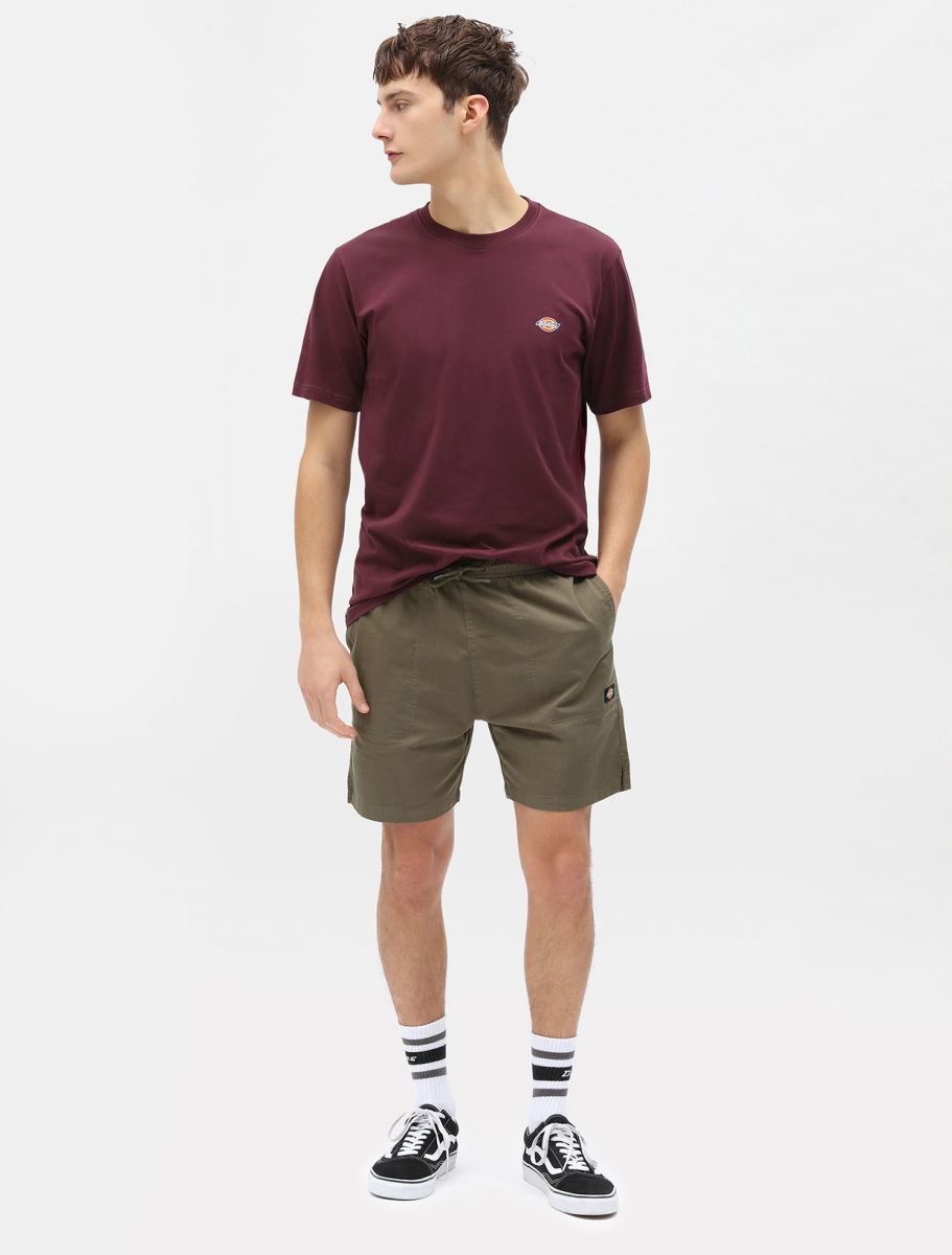 T-Shirt Mapleton con Logo Dickies / Bordeaux - Ideal Moda