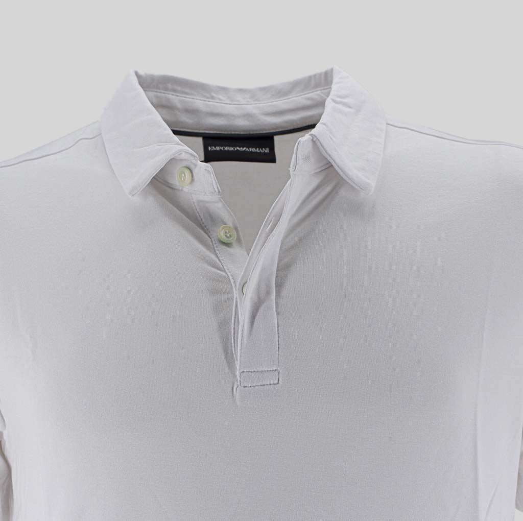 Polo slim fit / Bianco - Ideal Moda