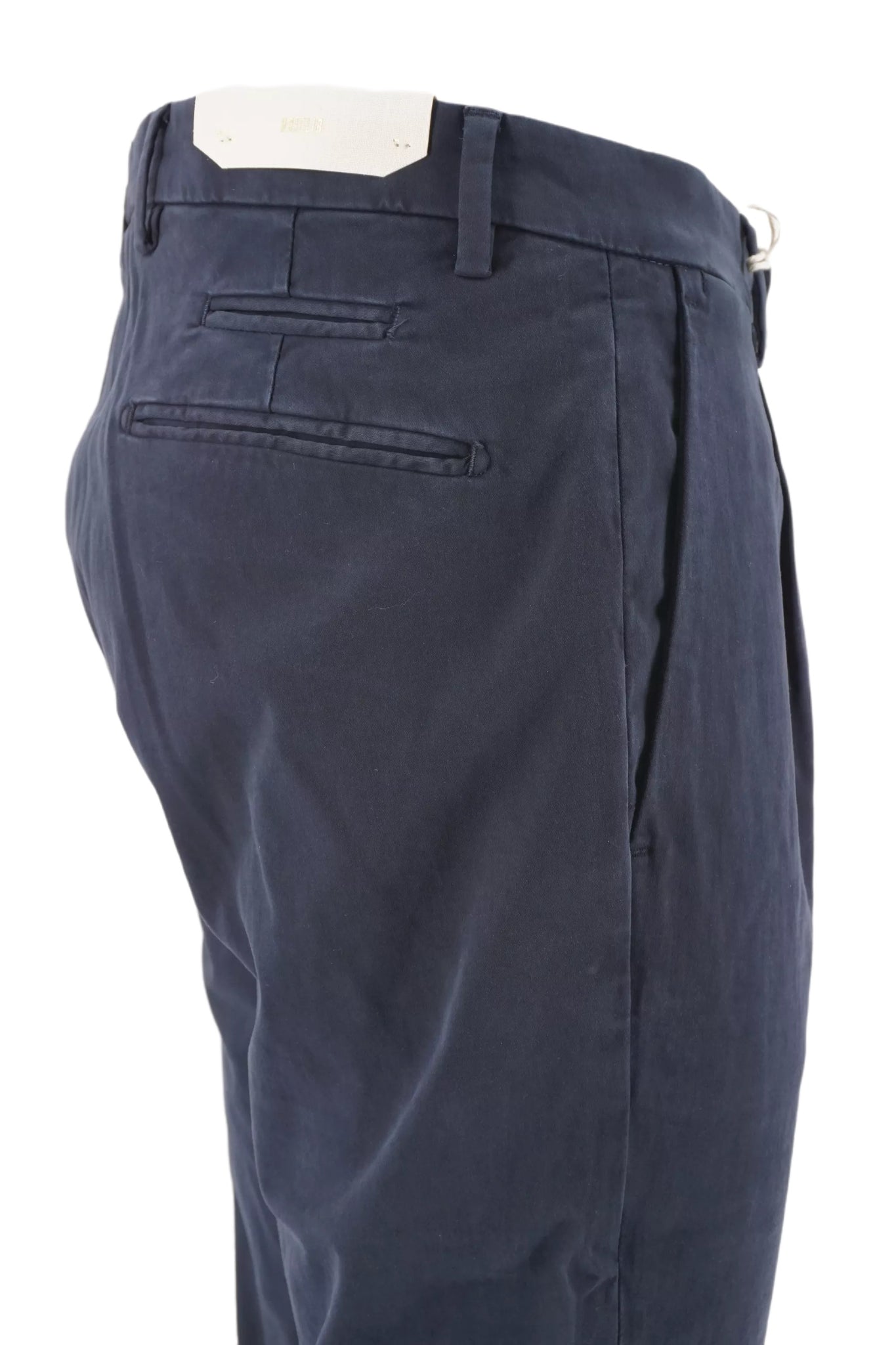 Pantalone con Pence Briglia / Blu - Ideal Moda