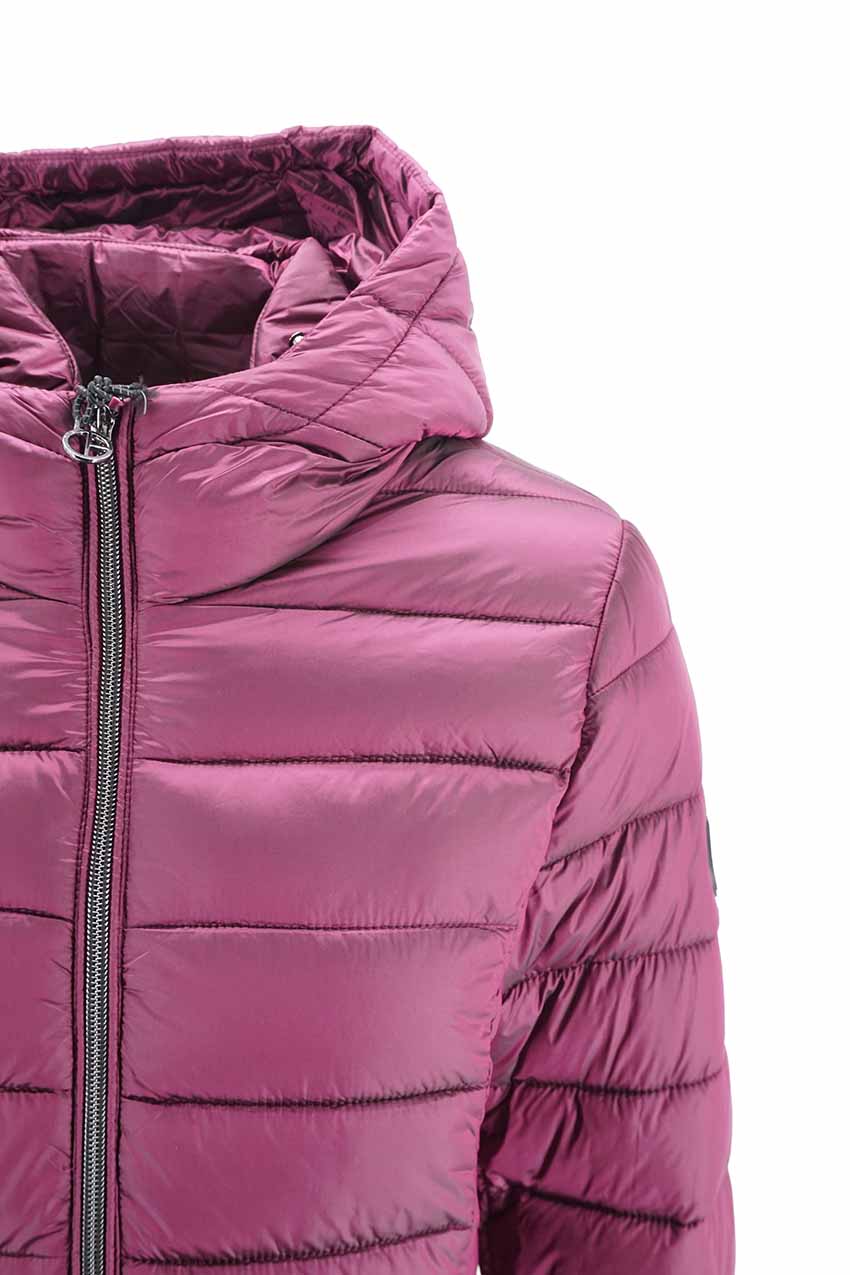 Giubbino Clinchberry Lungo / Viola - Ideal Moda