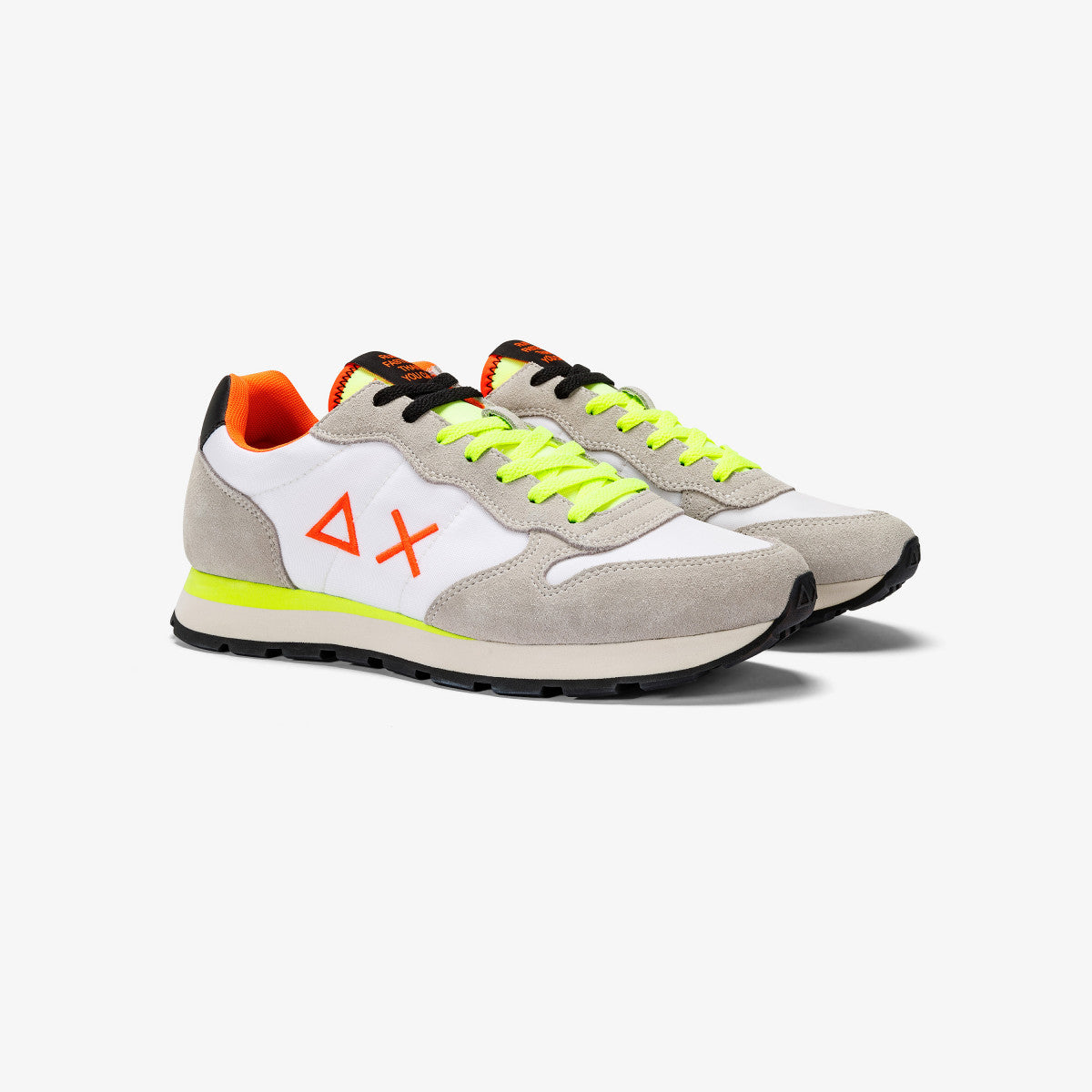 Sneaker Tom Solid Fluo Sun68 / Bianco - Ideal Moda