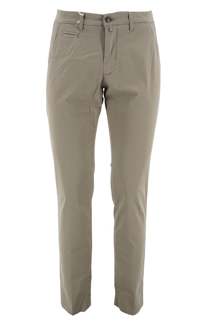 Pantalone Briglia Slim Fit / Verde - Ideal Moda