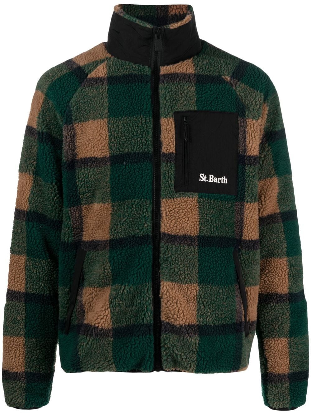 Felpa con Fantasia Mc2 Saint Barth / Verde - Ideal Moda