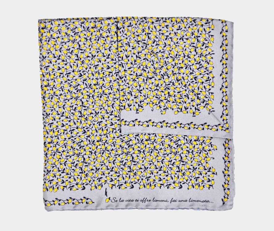 Pochette Fefè in Seta / Bianco - Ideal Moda