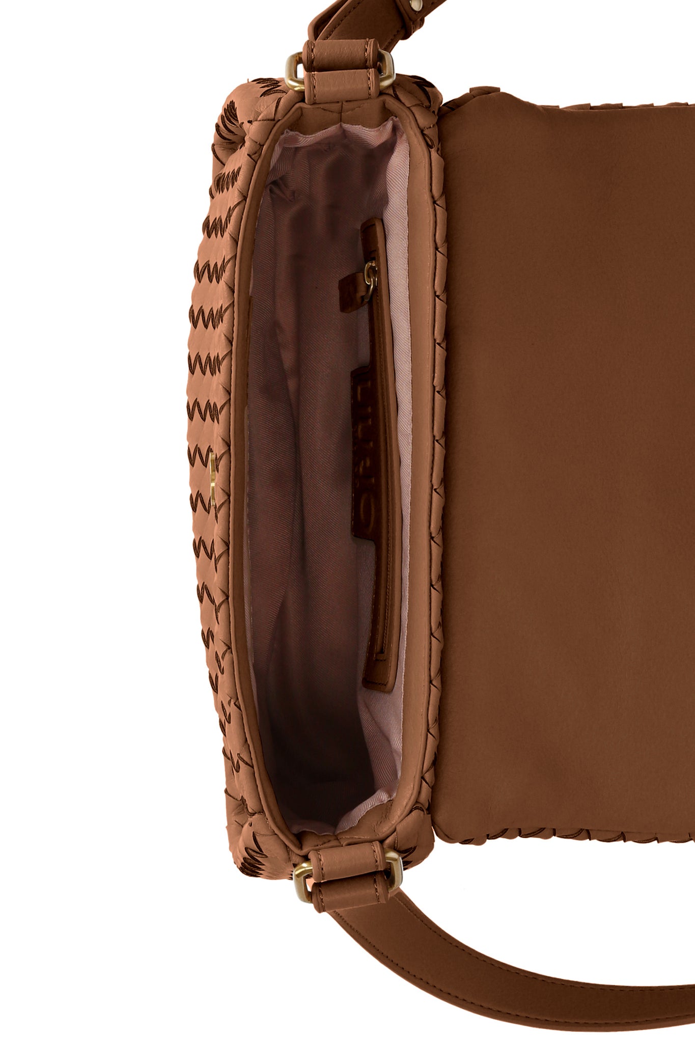 Borsa a Spalla Intrecciata Liu Jo / Cuoio - Ideal Moda