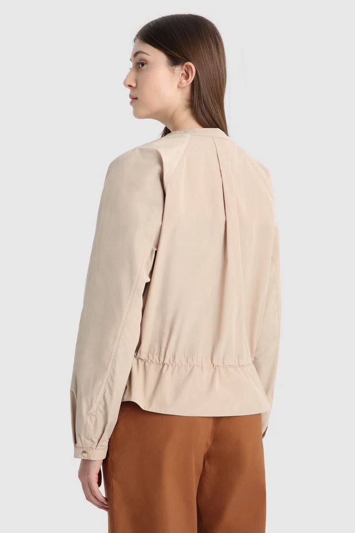 Giacca Woolrich City Bomber / Beige - Ideal Moda